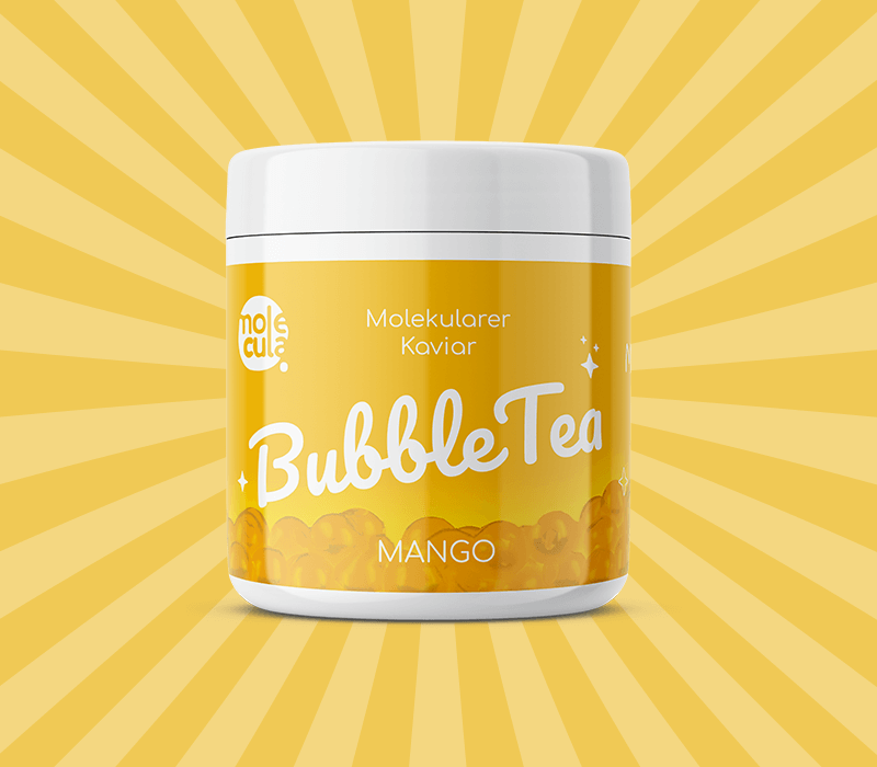 Molekularer Kaviar für Bubble Tea Mango 0,8kg