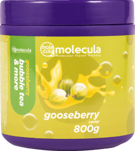 Popping Boba, Fruchtperlen Bubble Tea Stachelbeere | Molecula