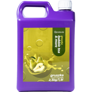 Bubble Tea Tee-Sirup Konzentrat 2,5kg Birnen - Molecula Bubble Tea Tee-Sirup Konzentrat 2,5kg Birnen - Molecula