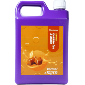 Bubble Tea Tee-Sirup Konzentrat 2,5kg Karamell - Molecula Bubble Tea Tee-Sirup Konzentrat 2,5kg Karamell - Molecula